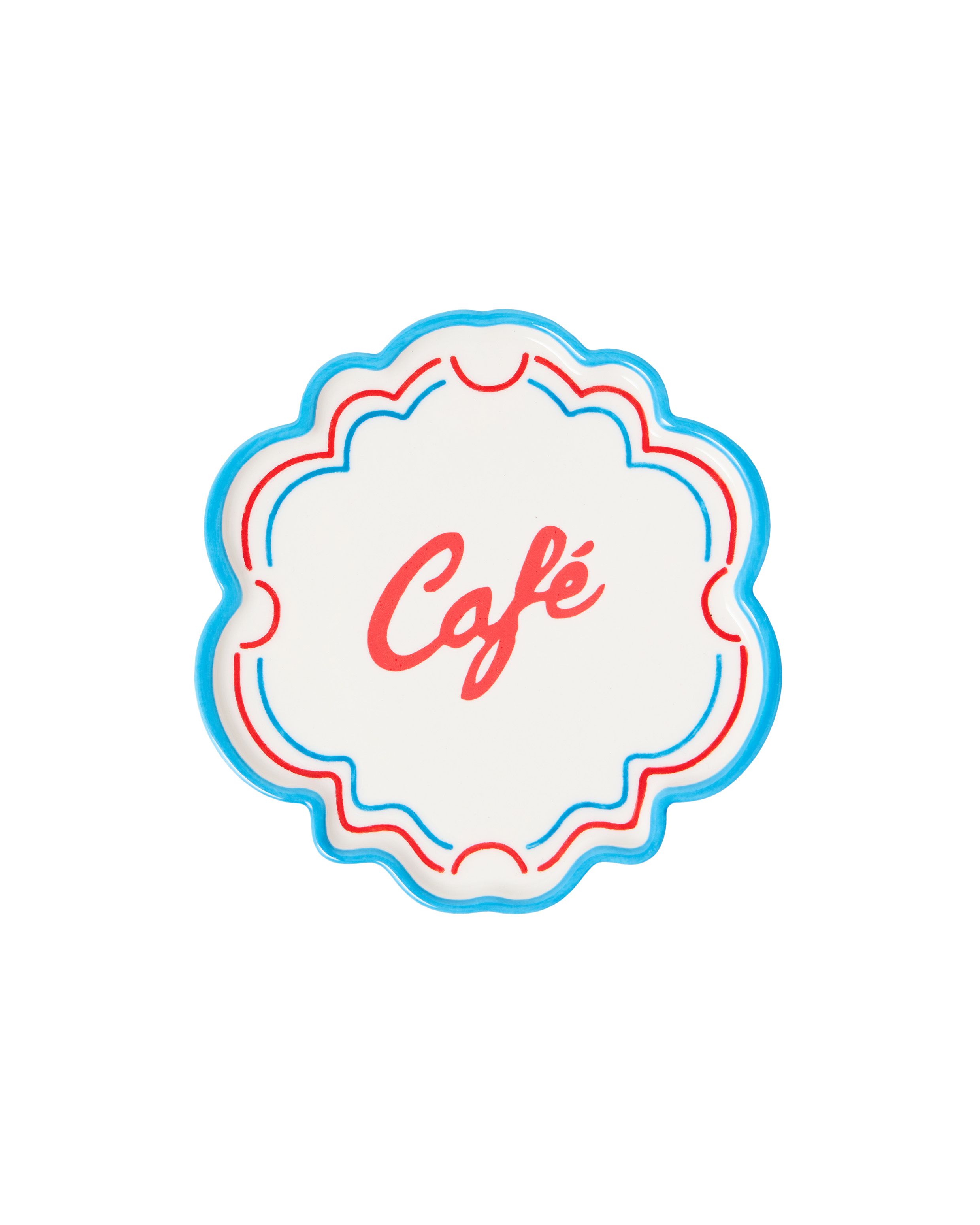 Café Ceramic Coaster