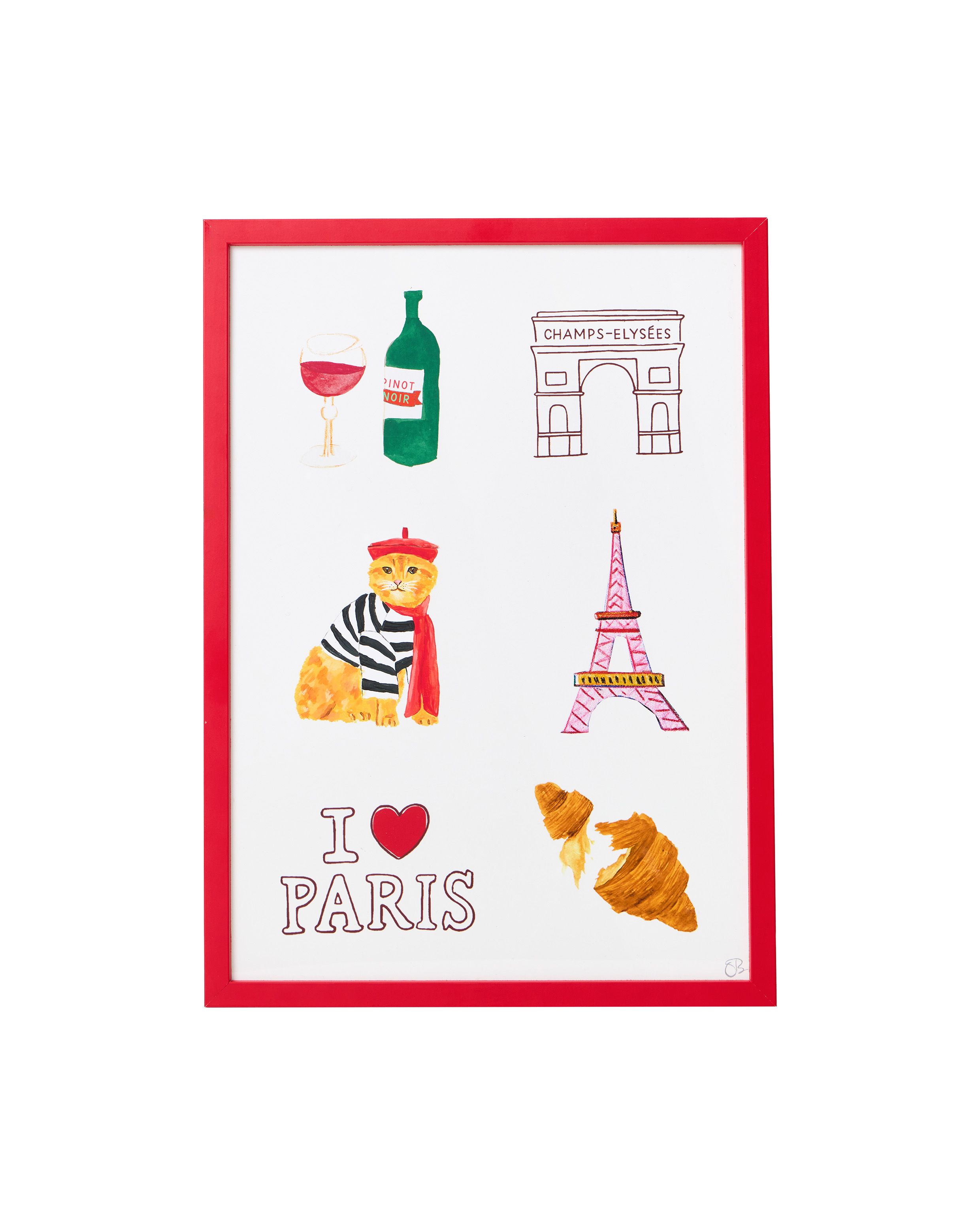 Paris Collection Wall Art Print