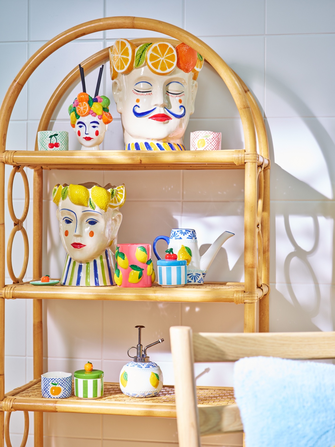 Lola Ceramic Face Vase £65