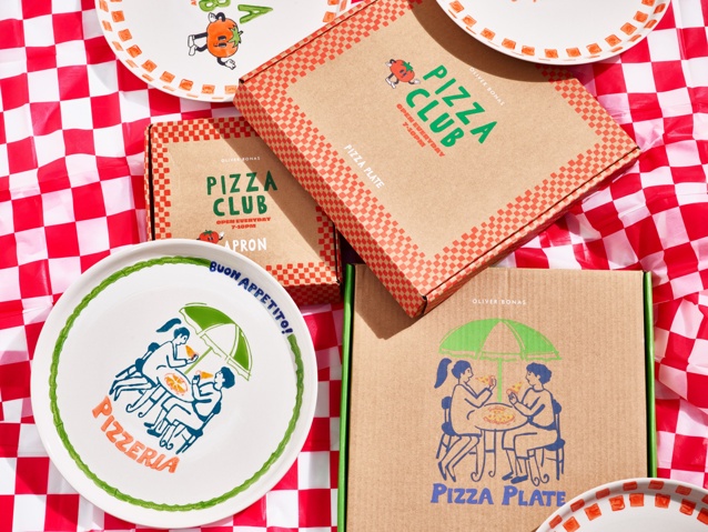 Pizzeria Ceramic Serving Plate