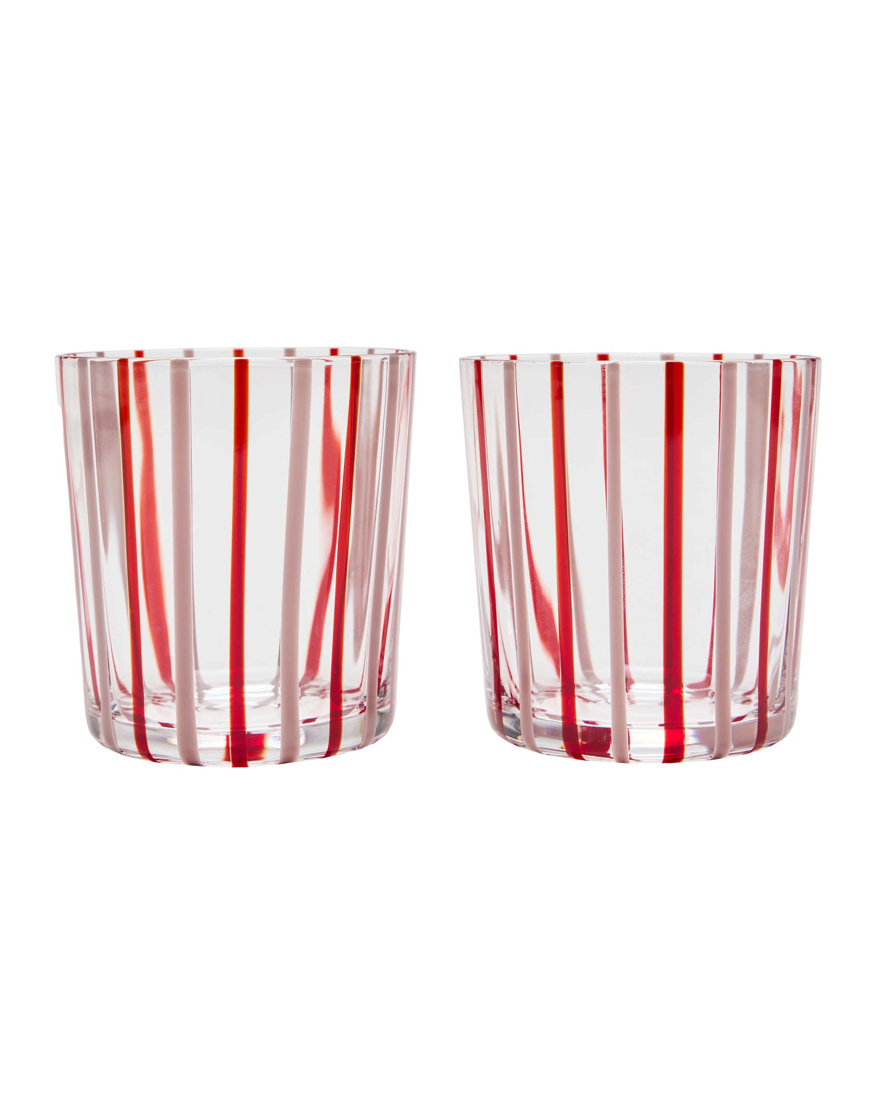 Vita Stripe Tumblers Set of Two