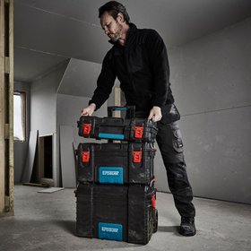 Erbauer Connecx Modular Storage 3 piece Toolbox set