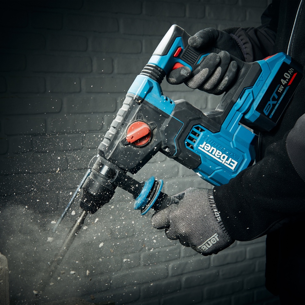 Erbauer 18V 1 x 4 Li-ion Brushless V2 Cordless SDS+ drill ERI1078SDS