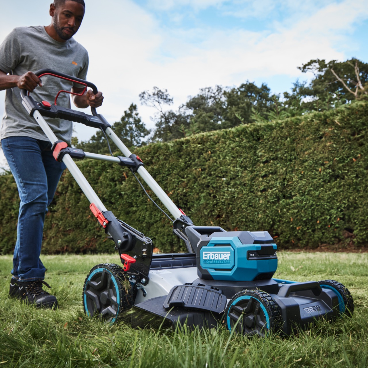 Erbauer ERT1042GLM Cordless 36V Rotary Lawnmower