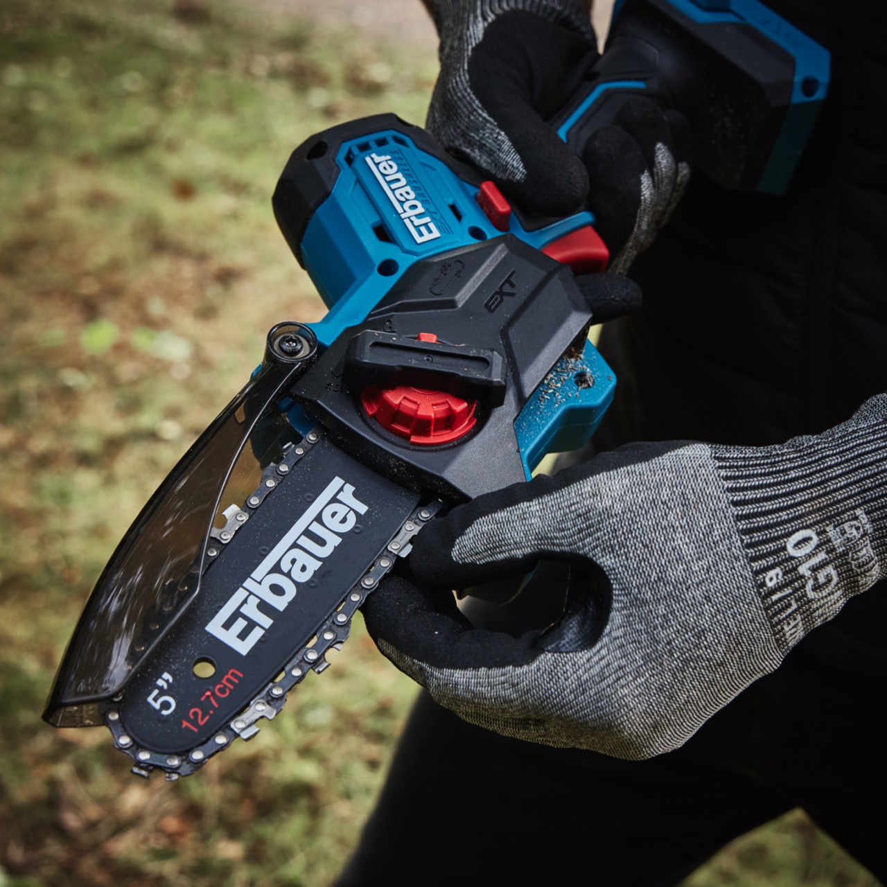 Erbauer 18V ERI1035PRS Cordless 120mm Chainsaw - BARE