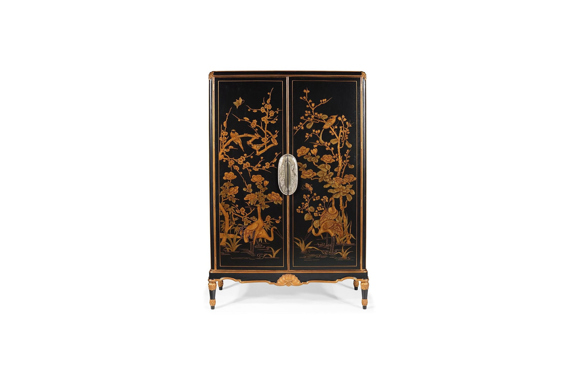 Chinoiserie Bar Cabinet
