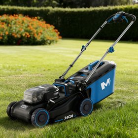 Mac Allister 18V Cordless 34cm Push Lawnmower