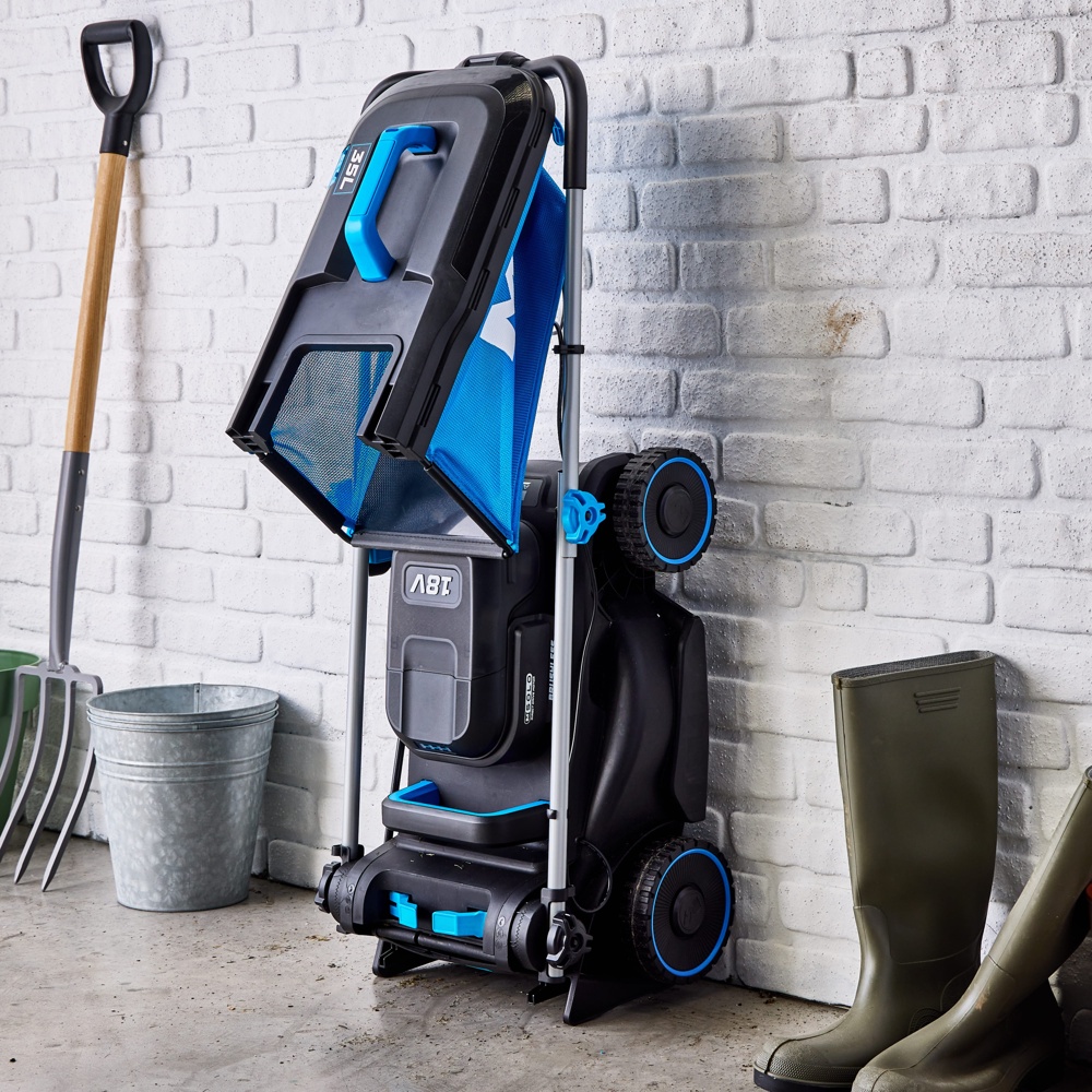 Mac Allister 18V Cordless 34cm Push Lawnmower