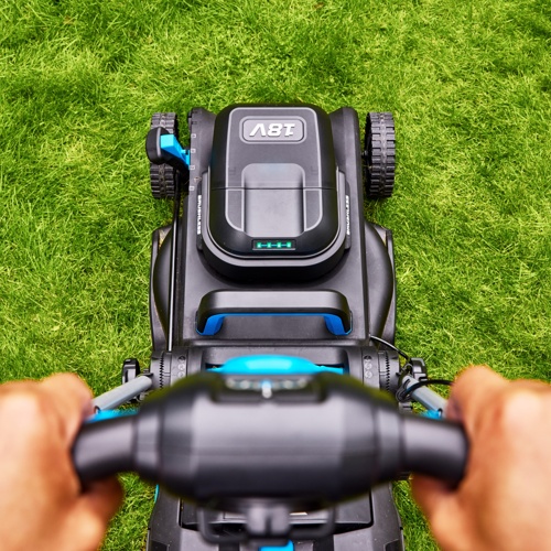 Mac Allister 18V Cordless 34cm Push Lawnmower