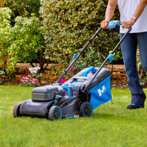 Mac Allister 1400W 34cm Corded Push Lawnmower