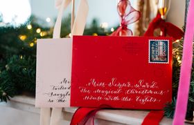 Father Christmas Letter from April & White