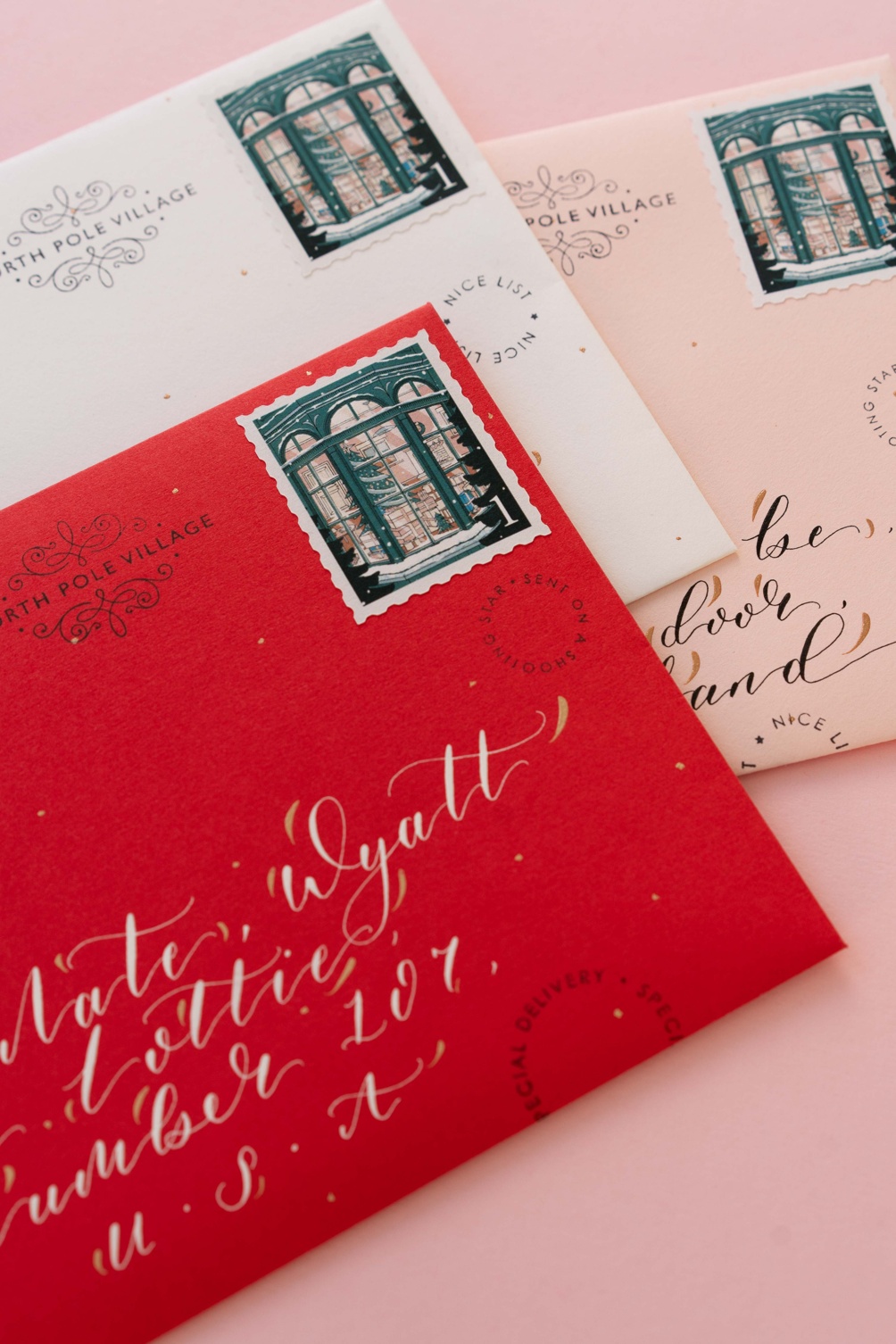 Father Christmas Letter from April & White