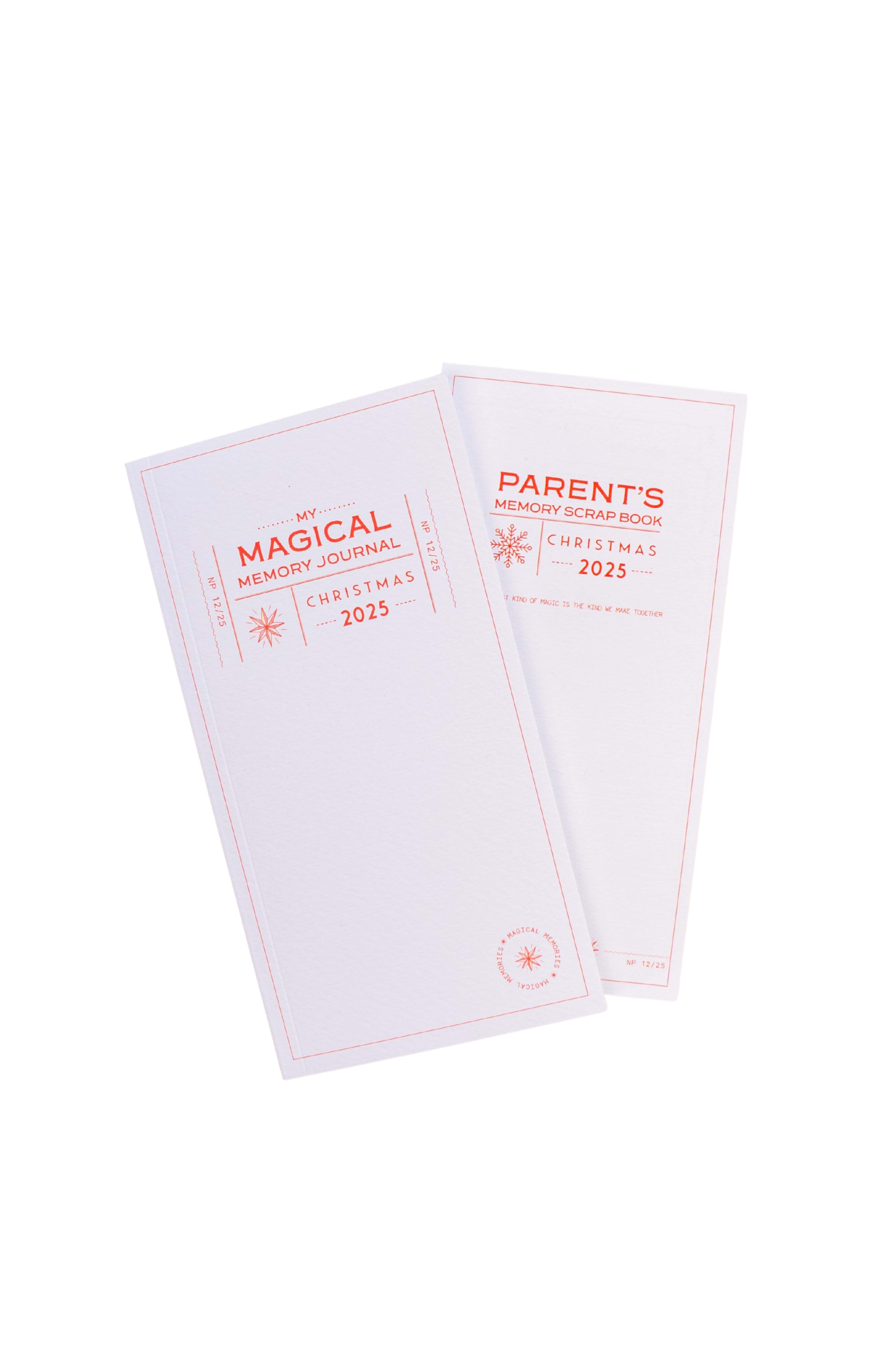 April & White Magical Memory Journal
