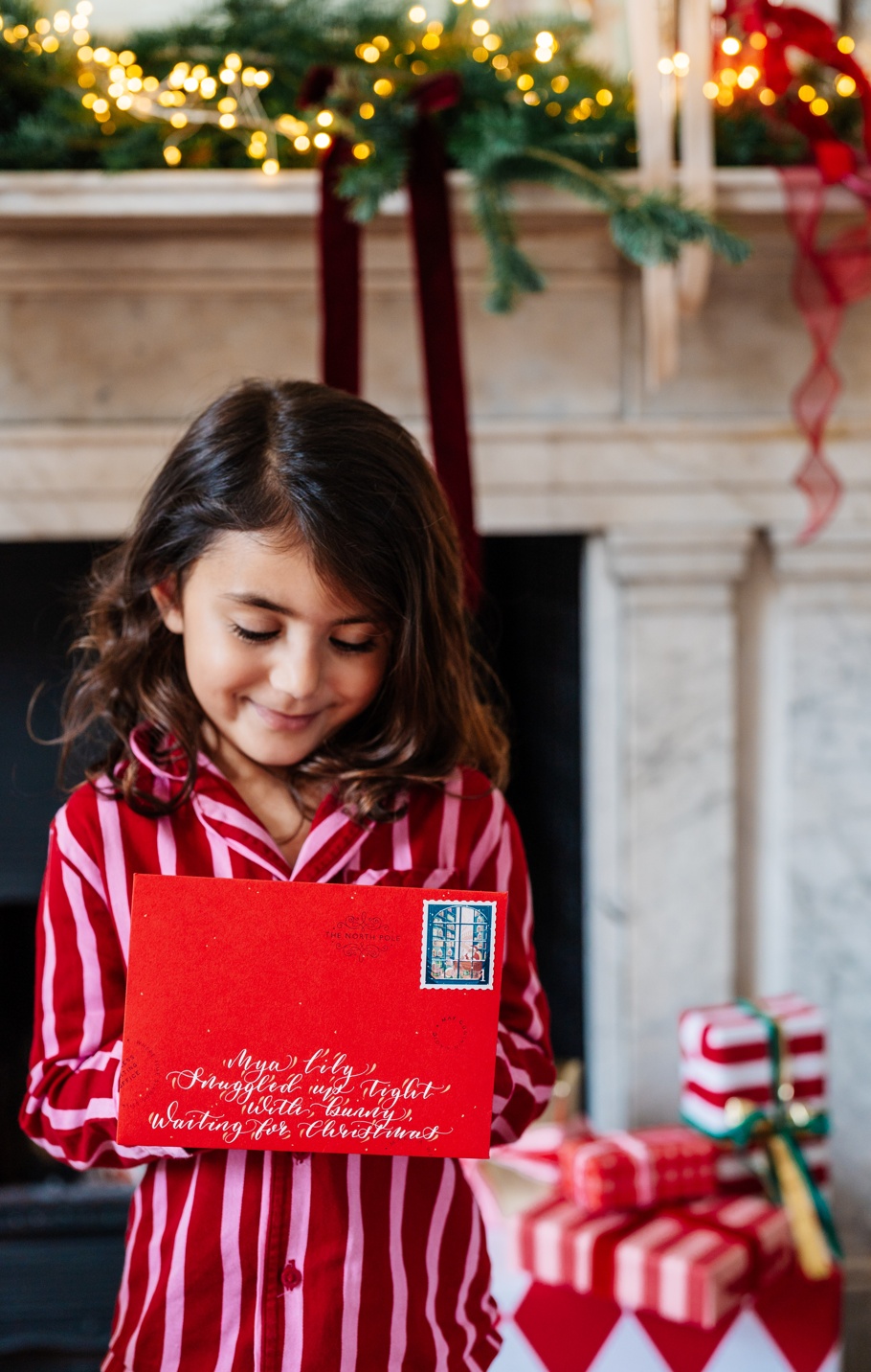 Father Christmas Letter from April & White