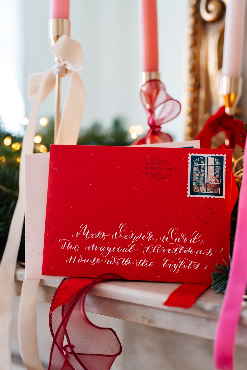 Father Christmas Letter from April & White
