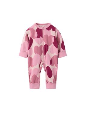Sleepsuit With Heart Print