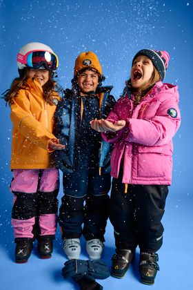 PO.P on Adventure Ski SUMMIT and POWDER Padded Jackets