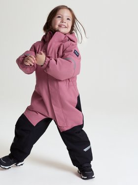 SNOWY Waterproof Padded Overall, Pink