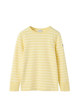SS26 Kids PO.P Stripe Long Sleeve Top - Yellow