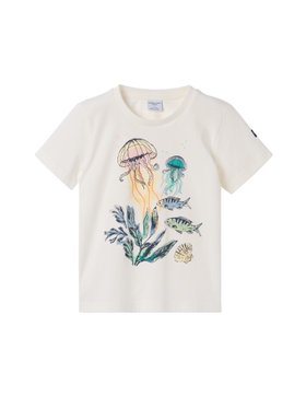 SS26 Kids Organic Cotton T-Shirt - Fish