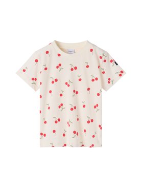 SS26 Kids Organic Cotton T-Shirt - Cherry