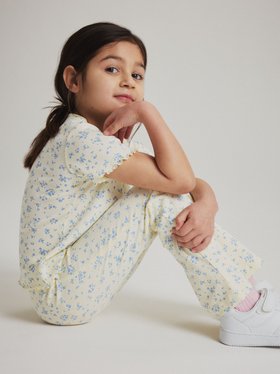 SS26 Kids Organic Cotton T-Shirt - Floral