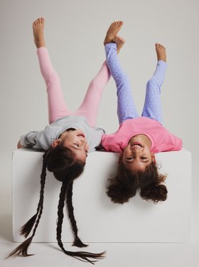 SS26 Kids Organic Cotton Leggings