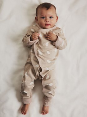 SS26 Baby PO.P Overall Sleepsuit -Seal