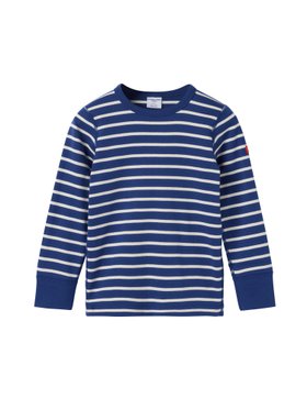 PO.P 50 COLLECTION Kids Stripe Long Sleeve Top - Blue