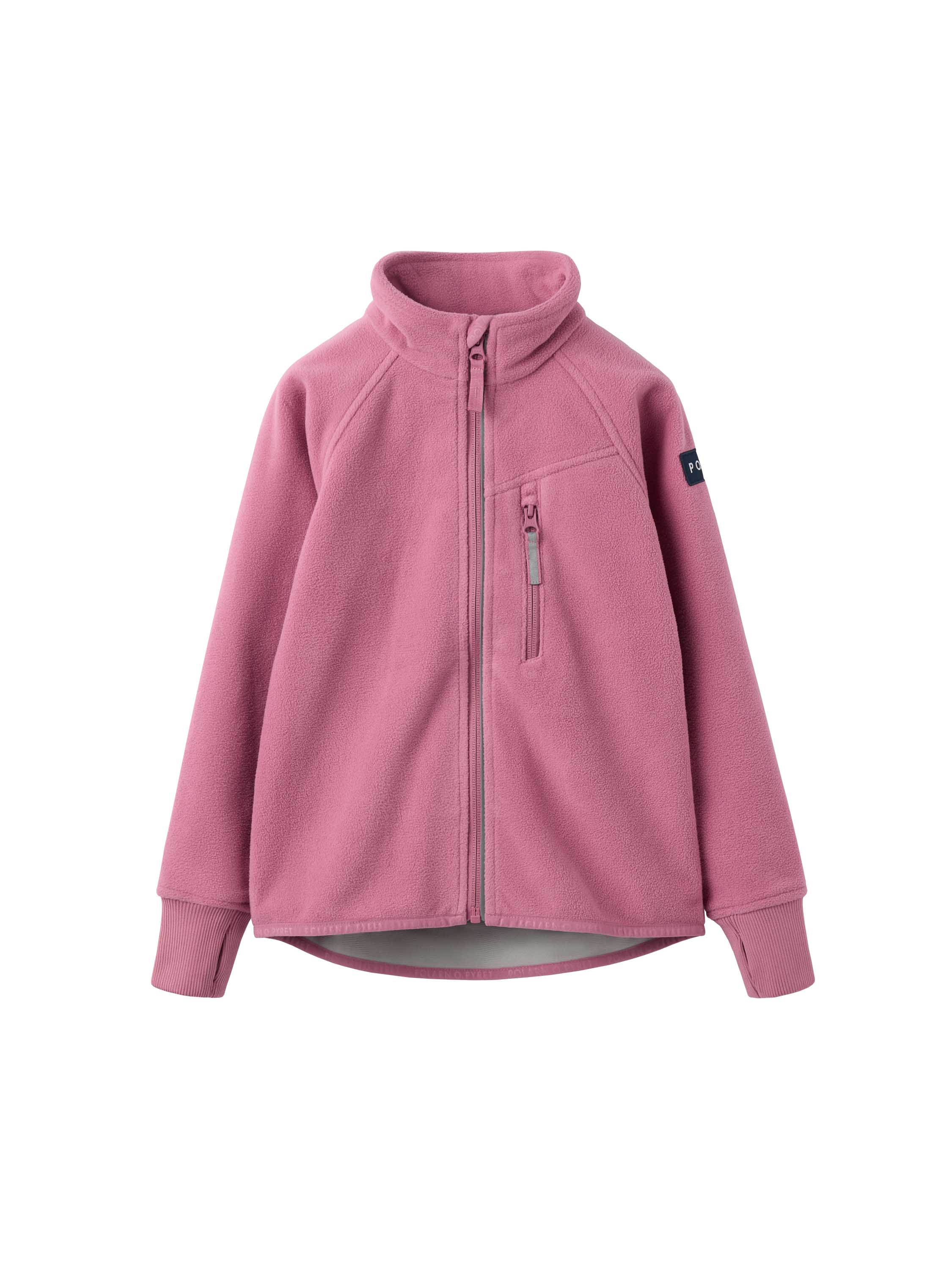 Kids Windproof Fleece Jacket - Pink