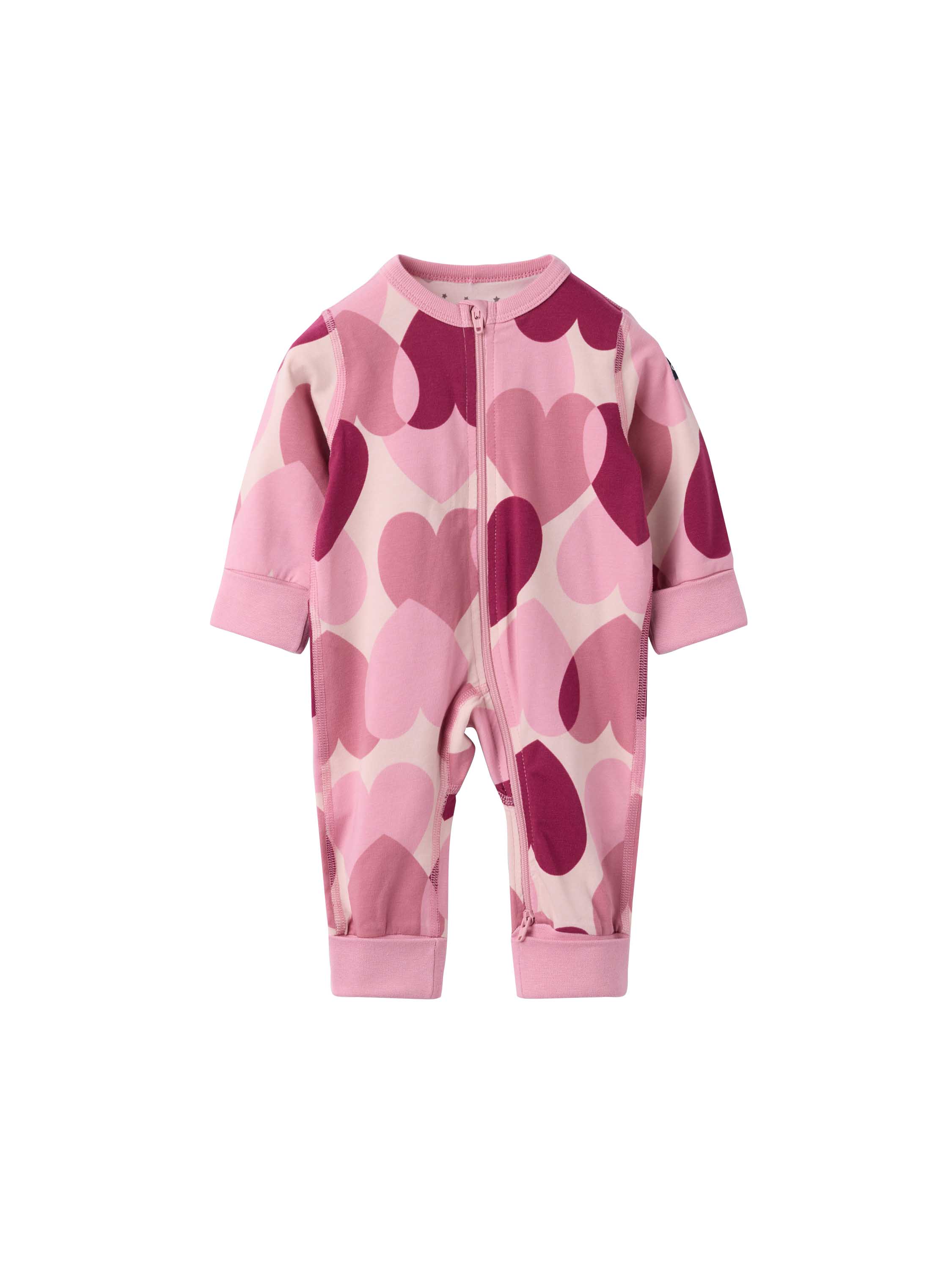 Sleepsuit With Heart Print