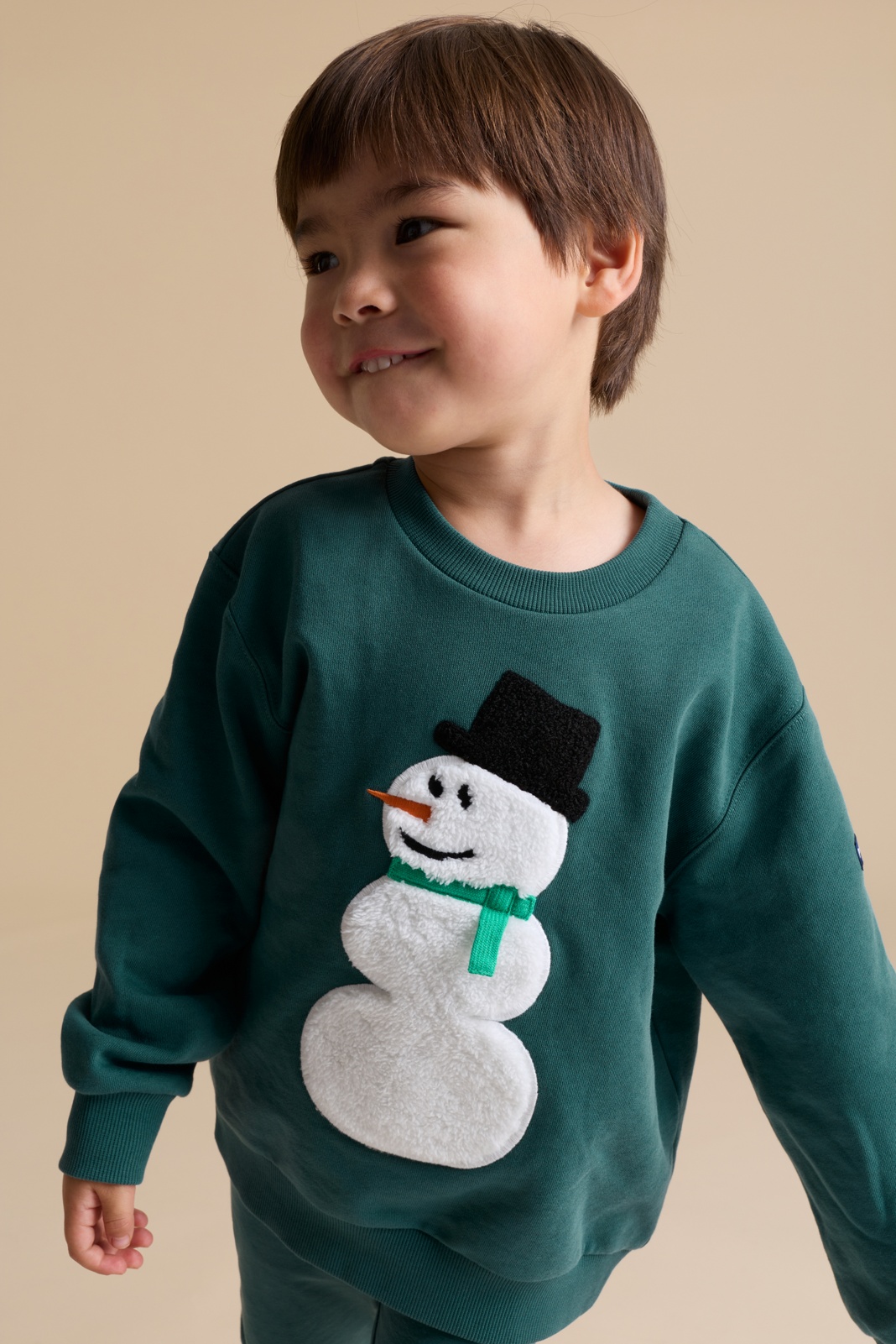 Kids Christmas Snowman Sweatshirt Jumper