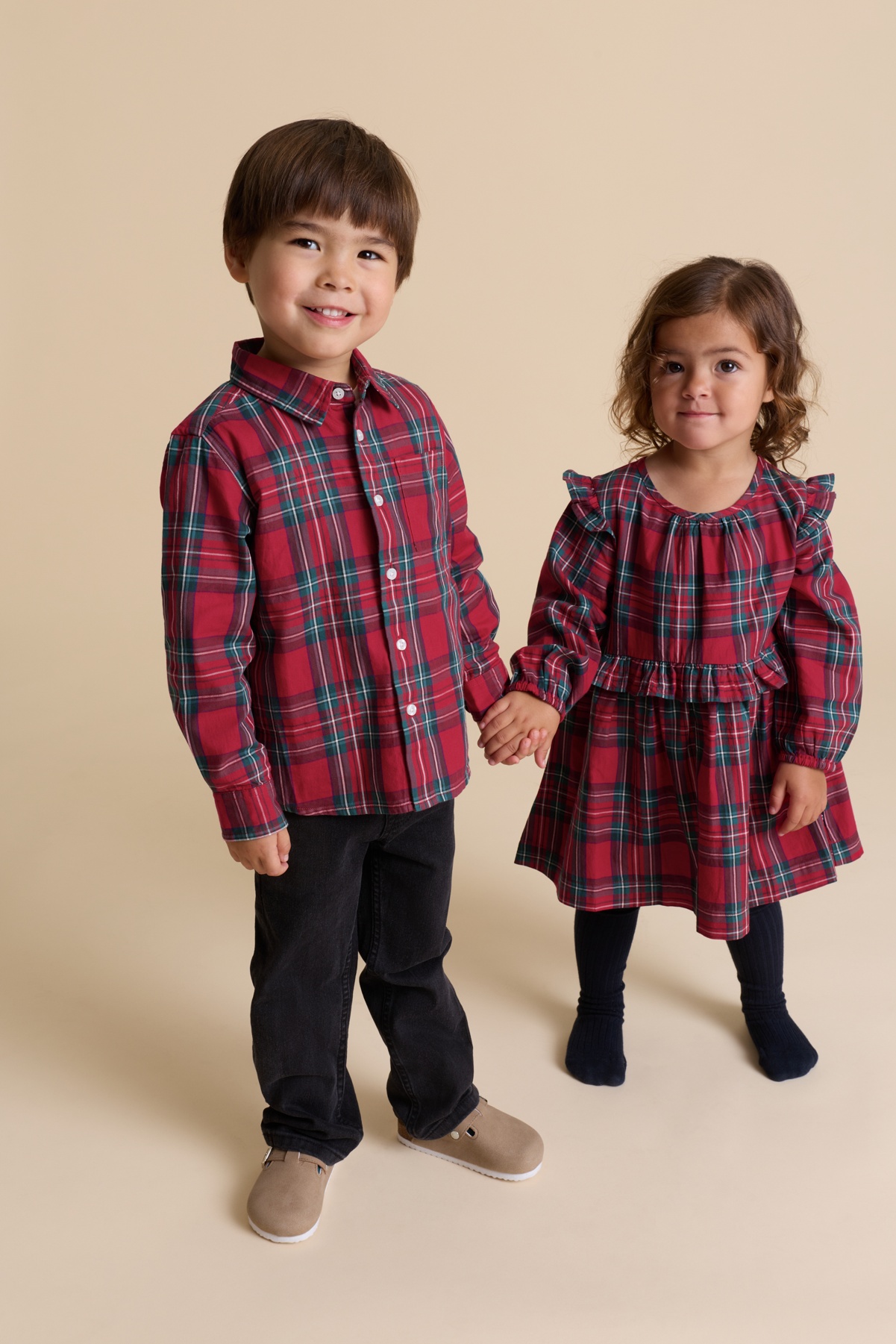 PO.P Christmas Studio Images - Matching Checks
