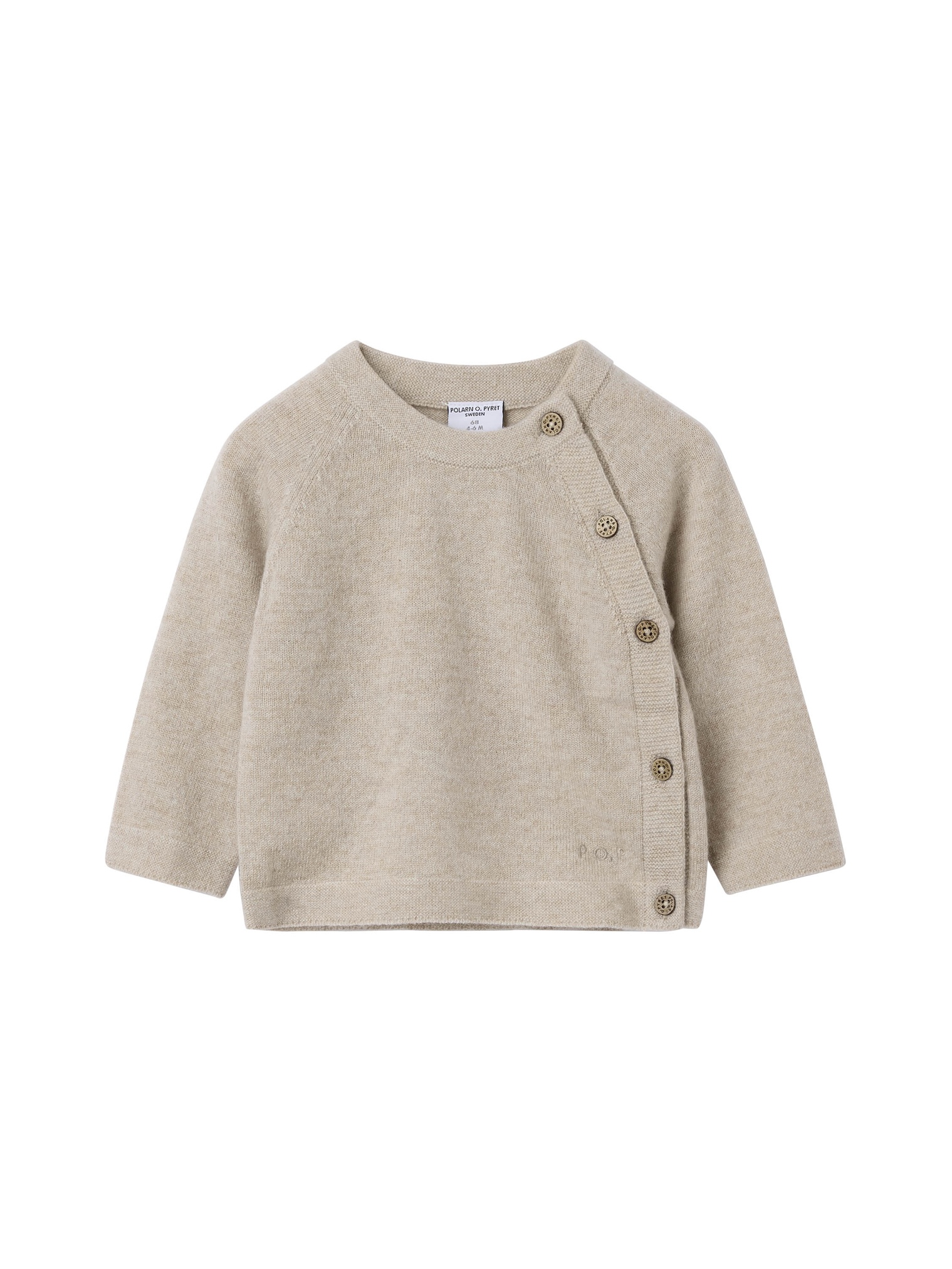 Baby Beige Cashmere Cardigan