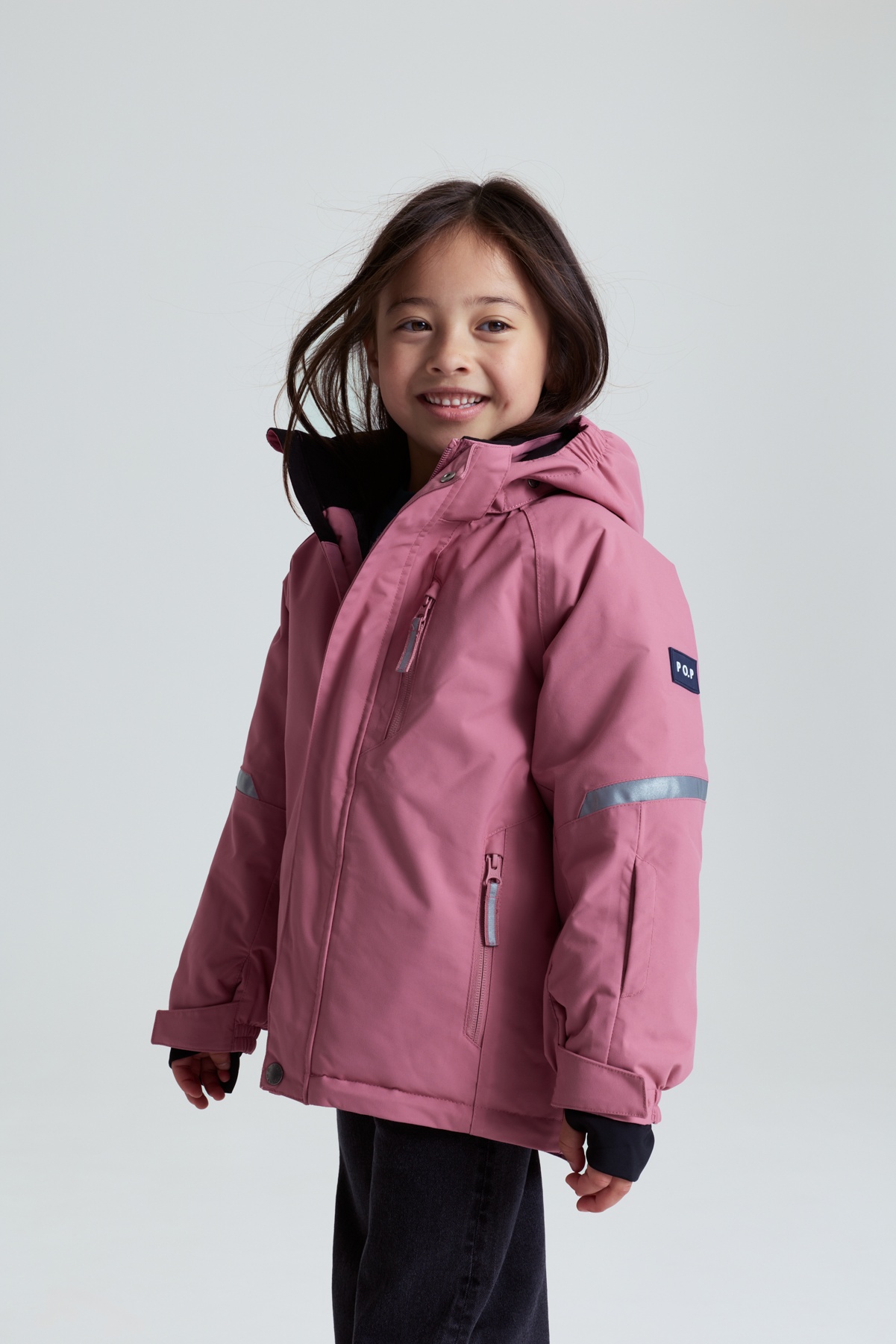 PO.P Padded Winter Outerwear SNOWY jacket - Pink