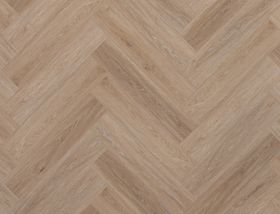 Lusso Brescia Coral Oak Herringbone SPC Click Vinyl Flooring