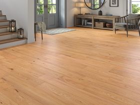Lusso Novara Luxe Natural Brushed UV Lacquered Oak Engineered Wood Flooring