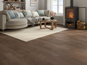 Lusso Uniqo Coffee Engineered Oak Flooring