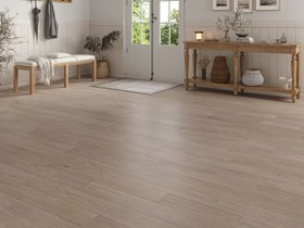 Lusso Uniqo Smoked Grey Whitewashed Engineered Oak