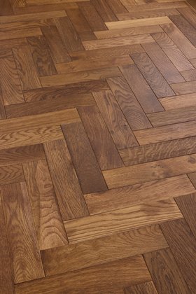 Herringbone Engineered Oak Flooring Alston Double Smoked 70mm x 18mm