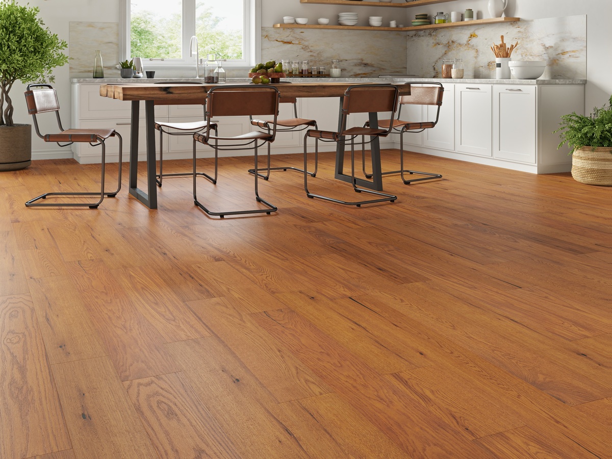 Novara Luxe Golden Brushed UV Oiled Oak Engineered Wood Flooring