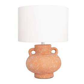 Theo Hand-Finished Terracotta Grecian Urn Table Lamp