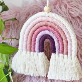 DIY Macrame Rainbow Kit - Lavender