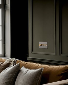 Buster + Punch, Modular 3G Cross Dimmer and Toggle Switch in Steel and Brass from £110 (busterandpunch.com)