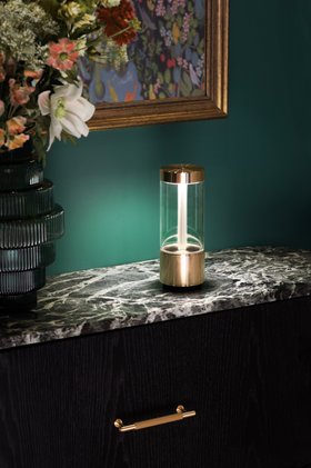 Buster + Punch, Takeout Portable Lamp In Brass From £309