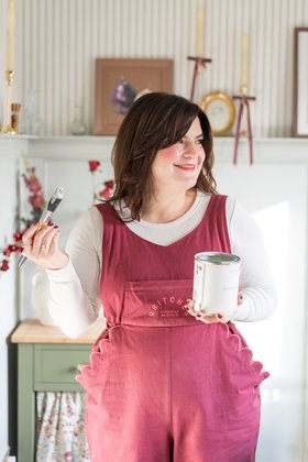 Burgundy Britches Women's Overalls