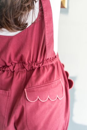 Burgundy Britches Women's Overalls