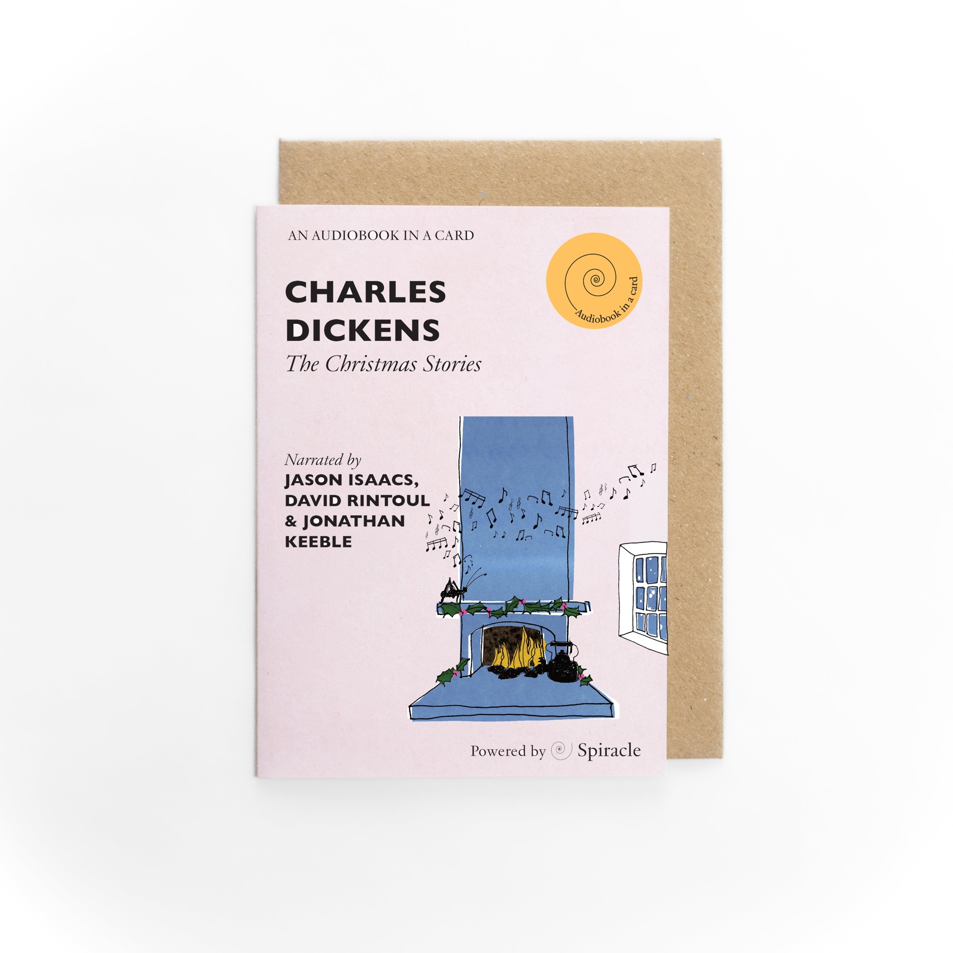 Charles Dickens: The Christmas Stories Audiobook in a Card