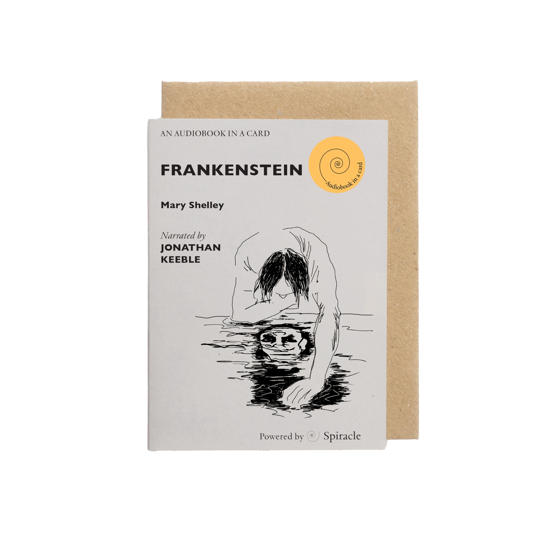 Frankenstein by Mary Shelley Audiobook in a Card