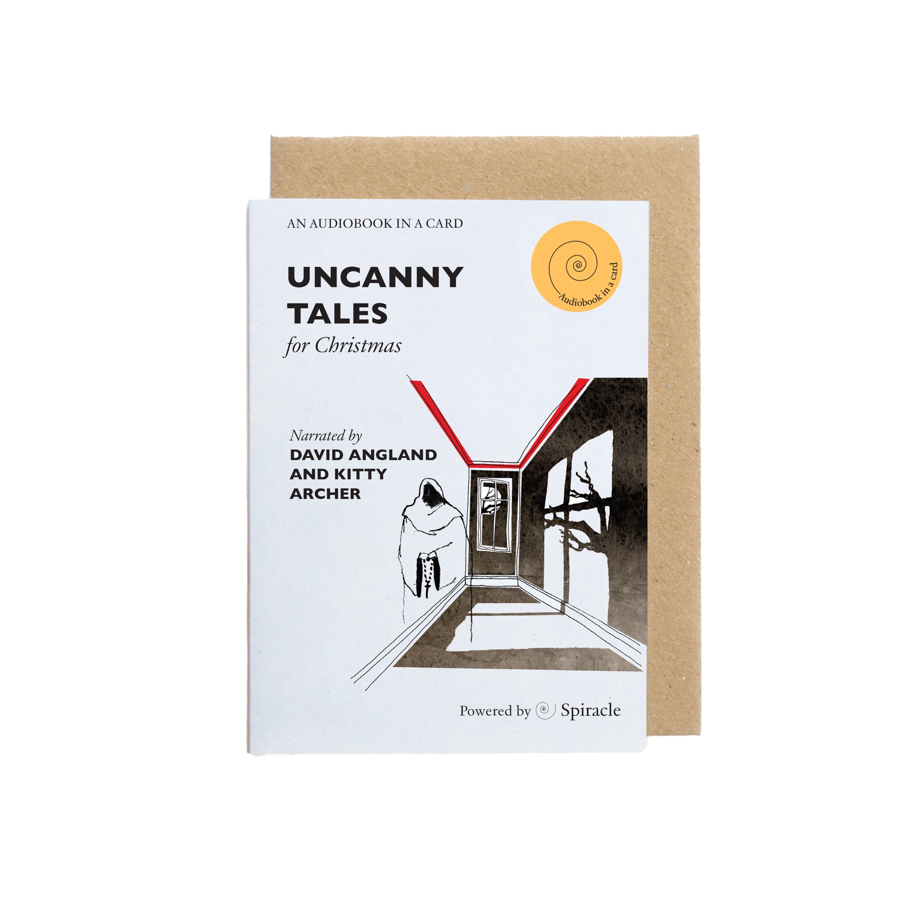 Uncanny Tales For Christmas Audiobook in a Card